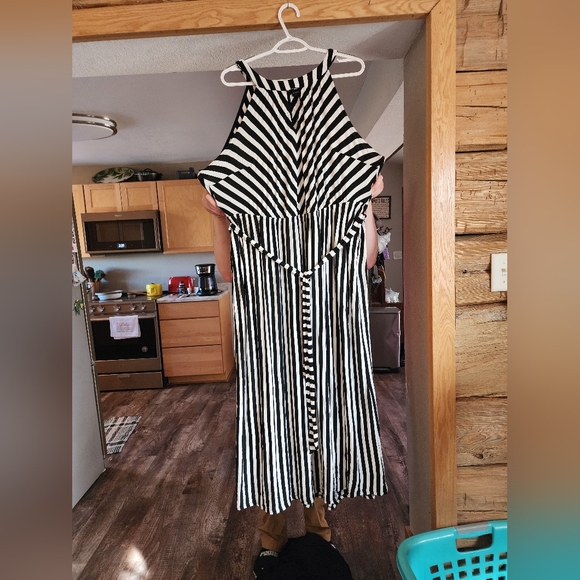 Lane Bryant Stripe Maxi Dress - Picture 2 of 3